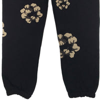 DENIM TEARS デニムティアーズ 24AW CPFM カクタスプラントフリーマーケット Wreath Sweatpants リース プリント スウェットパンツ ブラック Size L 福生店