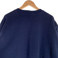 Carhartt カーハート 前V クルーネックスウェットトレーナー 内メッシュサーマル ネイビー Size L-XL 相当 福生店