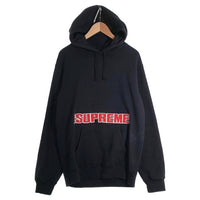 SUPREME シュプリーム 19SS Blockbuster Hoodie Sweatshirt ブロックバスター フーデッド スウェット プルオーバー フーディー パーカー ブラック Size L 福生店