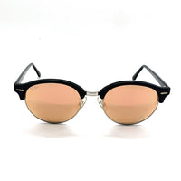 Ray-Ban レイバン クラブラウンド サングラス ミラーレンズ RB4246F ブラック ローズ 福生店