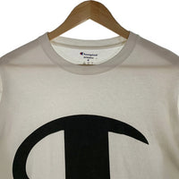 SUPREME シュプリーム 17SS Champion チャンピオン L/S Tee プリント ロングスリーブTシャツ ホワイト Size M 福生店
