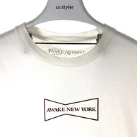 AWAKE NY アウェイク Wasted Youth ウェイステッドユース VERDY ヴェルディ Logo Flowe Can S/S Tee Tシャツ ホワイト sizeL 瑞穂店