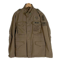 HYSTERIC GLAMOUR ヒステリックグラマー M-65 ミリタリージャケット オリーブ プリント ワッペン 0211AB05 Size M 福生店