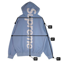 SUPREME シュプリーム 24AW Satin Applique Hooded Sweatshirt サテンアップリケ プルオーバースウェットパーカー フーディ ライトブルー Size L 福生店