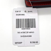 COACH コーチ C4117 シグネチャー 二つ折り財布 PVCレザー リンゴ ブラウン 福生店