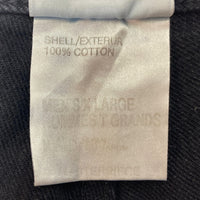 MSTERPIECE マスターピース hectic ボタン チェック ハーフパンツ ブラック sizeXL 瑞穂店