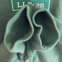 L.L.Bean エルエルビーン ロゴワッペン プルオーバースウェットパーカー グリーン Size XL 瑞穂店