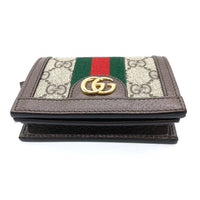 Gucci グッチ オフィディア GGスプリーム 二つ折り財布 ウォレット 323155 0416 ブラウン 瑞穂店