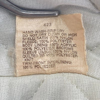 Crafted by NASCO クラフテッドバイナスコ USA製 TRI-WEST BRUINS 袖フリース スタジャン ブルー sizeM 瑞穂店