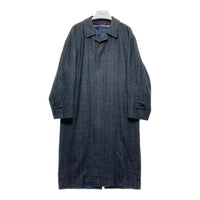 D’URBAN ダーバン ウール ステンカラーコート グレー sizeL 瑞穂店