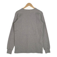 HOUSTON ヒューストン ロングスリーブカットソー グレー Size L 福生店