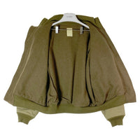 BUZZ RICKSONS バズリクソンズ BR11134 BR12629 B-10 内ボア 赤リブ フライトジャケット カーキ size34※リブ毛玉あり 瑞穂店