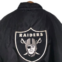 REEBOK リーボック RAIDERS レイダース ジップアップナイロンジャケット ブラック 5125A 04 Size L 福生店