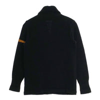 30's JACK FROST WOOLEN WEAR ジャックフロスト ウォーレンウエア ショールカラー カーディガン ウール ブラック Size S相当 福生店