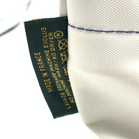 Herve Chapelier エルベシャプリエ 舟型 ナイロン トートバッグ ハンド ホワイト ブルー 福生店