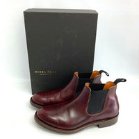 WHEEL ROBE ウィールローブ 15074 ELASTIC SIDE BOOTS ホーウィン クロムエクセル サイドゴア ブーツ バーガンディ size8D 瑞穂店