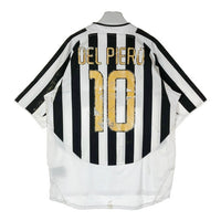 NIKE ナイキ 114321 ユベントス 03/04 ホーム ユニフォーム #10 デルピエロ スクデットワッペン付 ホワイト sizeXL 瑞穂店