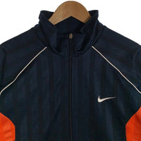 NIKE ナイキ ジップアップ トラックジャケット ネイビー オレンジ ジャージ 520451-458 Size XXL 福生店