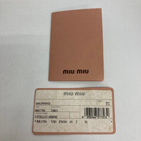 MIUMIU ミュウミュウ トートバッグ ゴールド 瑞穂店