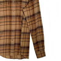 Ralph Lauren ラルフローレン パープルレーベル チェック フランネルシャツ ベージュ Size M 相当 福生店
