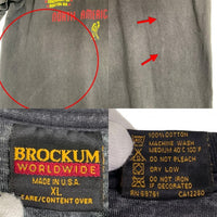 90's Rolling Stones ローリングストーンズ North American Tour ヴードゥー プリントTシャツ ブラック BROCKUM Size XL 福生店