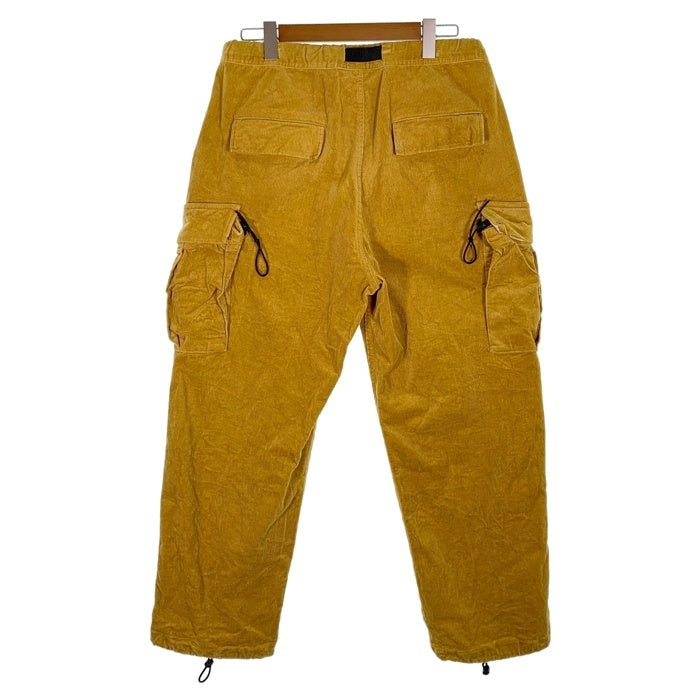STABRIDGE カーゴパンツ L マスタード　スタブリッジ　アパートメント STABRIDGE スタブリッジ CORDUROY BUYER PANTS コーデュロイ