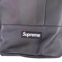 SUPREME シュプリーム 23AW Leather Backpack レザーバックパック ブラック リュック 福生店