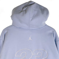 Supreme シュプリーム JORDAN BRAND ジョーダンブランド 26SS Hooded Sweatshirt ジップアップ フーディー パーカー ライトブルー IR6459-441 Size L 福生店