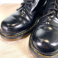 Dr.Martens ドクターマーチン 11822 8ホール レースアップブーツ エナメルレザー ブラック Size UK7 (26cm) 福生店