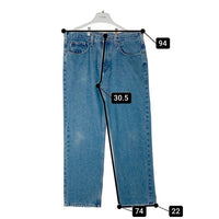 Carhartt カーハート B460 DVB リラックスストレート デニムパンツ ライトインディゴ size36 瑞穂店