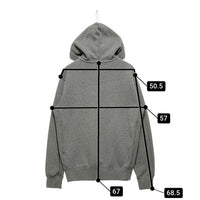 POLO RALPH LAUREN ポロラルフローレン ジップアップ スウェットパーカー チャコールグレー Size M 瑞穂店