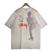 STUSSY ステューシー Skate Tough Tee 半袖 プリント Tシャツ ホワイト Size XL 福生店