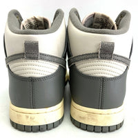 NIKE ナイキ DM0582-001 Dunk High Retro SE Vintage Light Bone and Tumbled Grey ダンク ハイ レトロ SE ヴィンテージ スニーカー グレー size28cm 瑞穂店