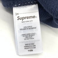 SUPREME シュプリーム 24AW Crest Beanie クレスト ビーニーキャップ ネイビー 福生店