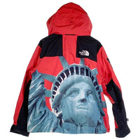 SUPREME シュプリーム 19AW THE NORTH FACE ノースフェイス Statue Of Liberty Mountain Jacket 自由の女神 マウンテンジャケット パーカー レッド NP61902I Size L 福生店