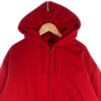 SUPREME シュプリーム 24AW THE NORTH FACE ノースフェイス Down Filled Zip Up Hooded Sweatshirt ダウンフィルド ジップアップ スウェットパーカー レッド NY52400I Size S 福生店