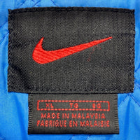 NIKE ナイロンジャケット 90-00s 中綿 ブルー sizeXL 瑞穂店