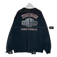 HARLEY DAVIDSON ハーレーダビッドソン スウェット トレーナー プリント ブラック Size L 瑞穂店