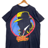 90's Dick Tracy ディック・トレイシー プリントTシャツ ブラック Disney Size 2XL 福生店