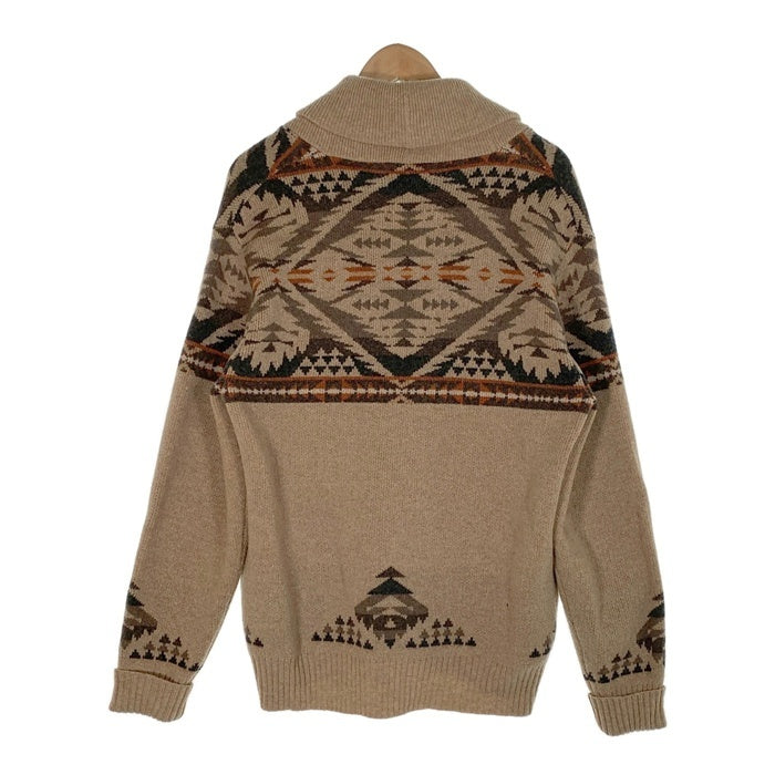 PENDLETON ペンドルトン ショールカラー ウールニットカーディガン ベージュ Size M 福生店