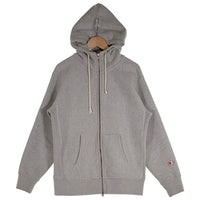 Champion チャンピオン REVERSE WEAVE リバースウィーブ (GORE) WINDSTOPPER ゴア ウィンドストッパー ジップアップ フーディー パーカー グレー GORE-TEX ゴアテックス Size L 福生店