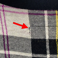 SUPREME シュプリーム 18SS Jacquard Tartan Plaid Tee ジャガード タータンチェック ポケットTシャツ コットンニット Size L 福生店