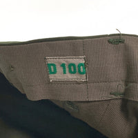 スウェーデン軍 1970 M-59 フィールドパンツ カーゴ 裾ベルト オリーブ Size D100 福生店