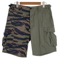FORTY FINE CLOTHING フォーティーファインクロージング ミリタリーカーゴショーツ ショートパンツ タイガーカモ オリーブ Size 2 福生店