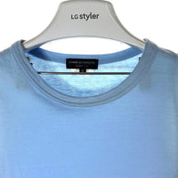 COMME des GARCONS HOMME PLUS コムデギャルソンオムプリュス PA-T019 AD2017 Disco期 異素材切替 Tシャツ ブルー sizeM 瑞穂店