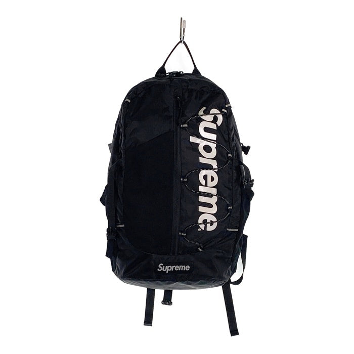 最終価格‼️Supreme 黒 ブラック リュック 17ss 正規品 SUPREME シュプリーム 17SS BackPack バックパック デイパック