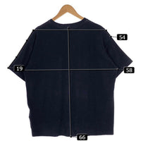 +CLOTHET クロスクローゼット Micro Pile Big T-shirt マイクロパイル ビッグTシャツ ネイビー CLD-60028 Size 2 福生店