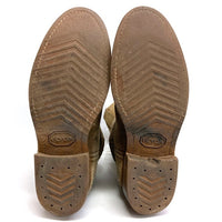 RED WING レッドウィング 8156 サイド刺繍羽タグ ラフアウト ペコス ブーツ ブラウン size7.5E 瑞穂店