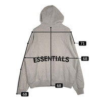 FOG ESSENTIALS エフオージー エッセンシャルズ HOODIE バックロゴプリント プルオーバースウェットパーカー グレー Size M 福生店