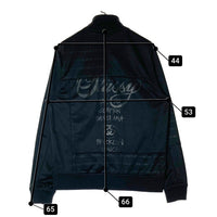 STUSSY ステューシー ワールドツアー パッチワーク トラックジャケット ブラック sizeM 瑞穂店